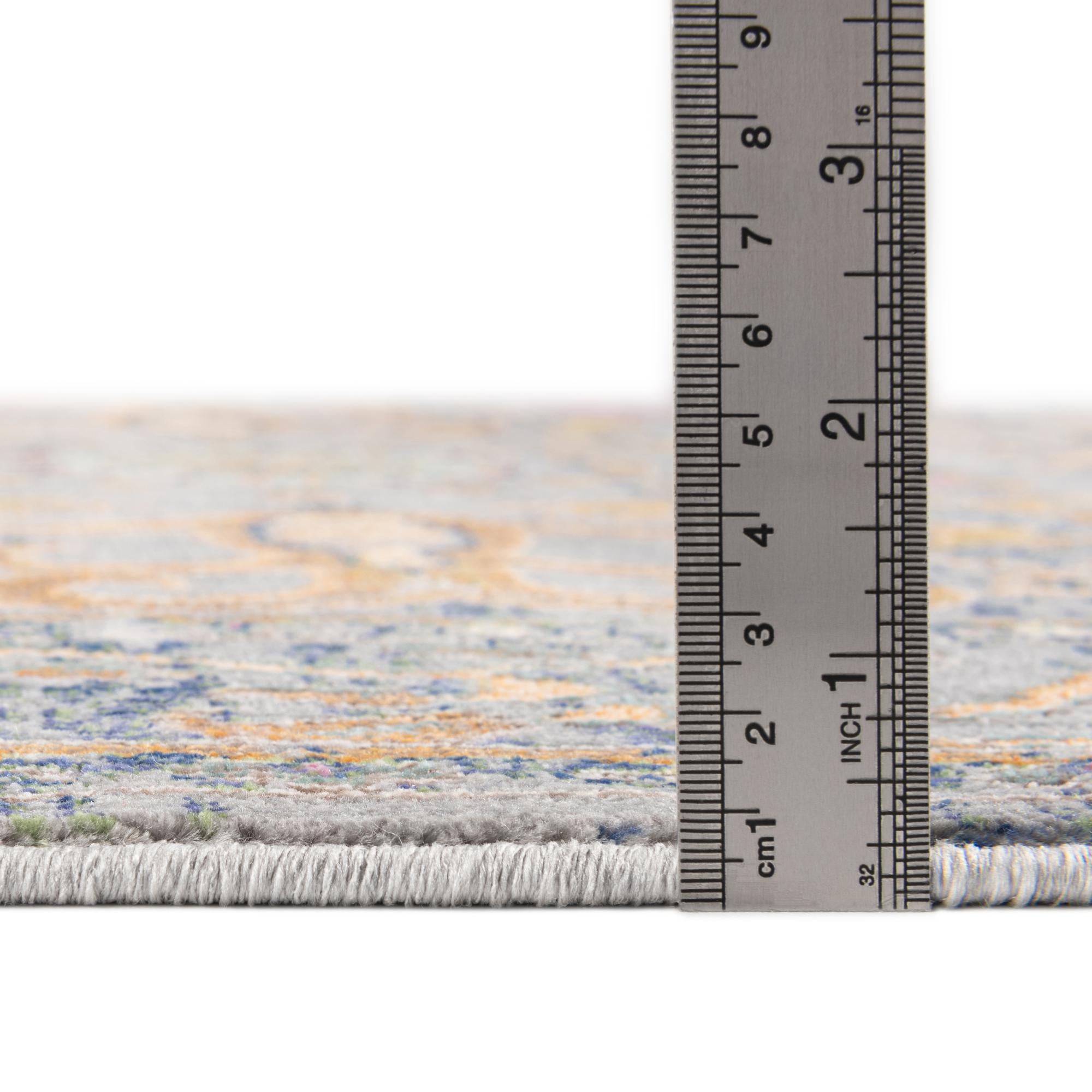 4' x 6' Aqua Rug
