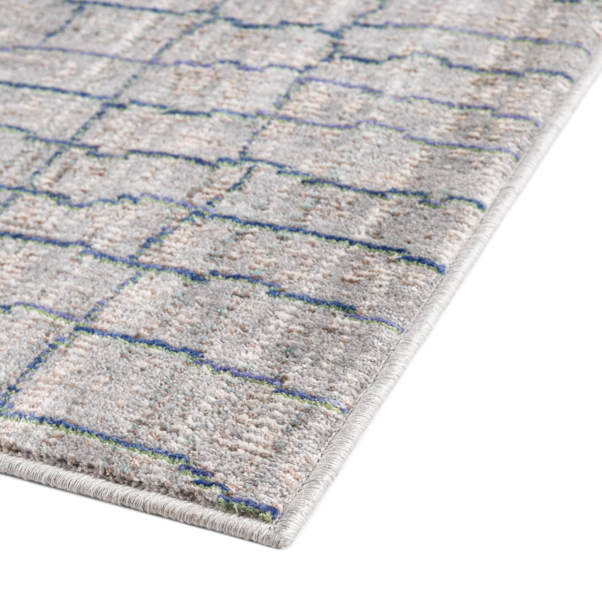 4' x 6' Aqua Rug