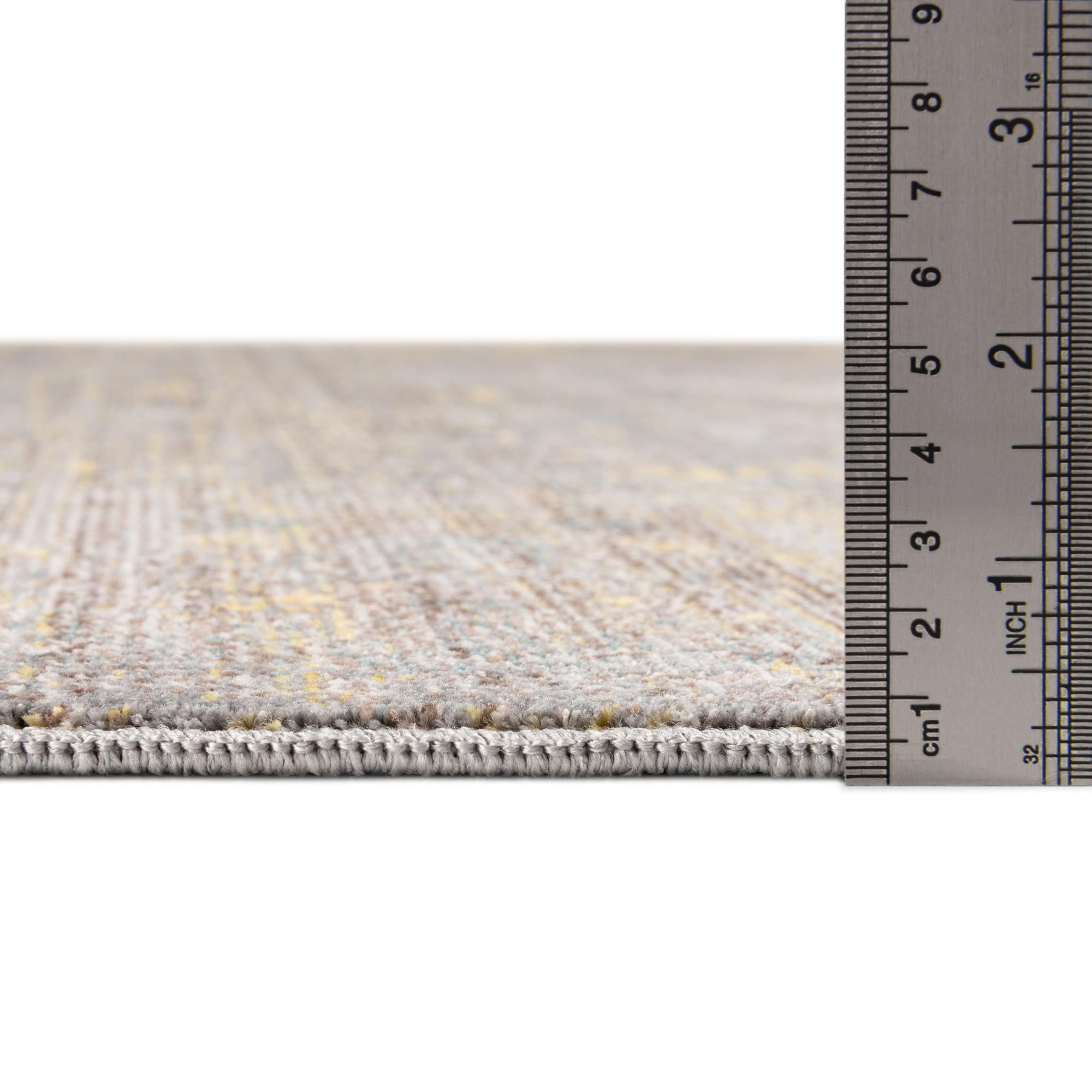 4' 7 x 6' 7 Aqua Rug