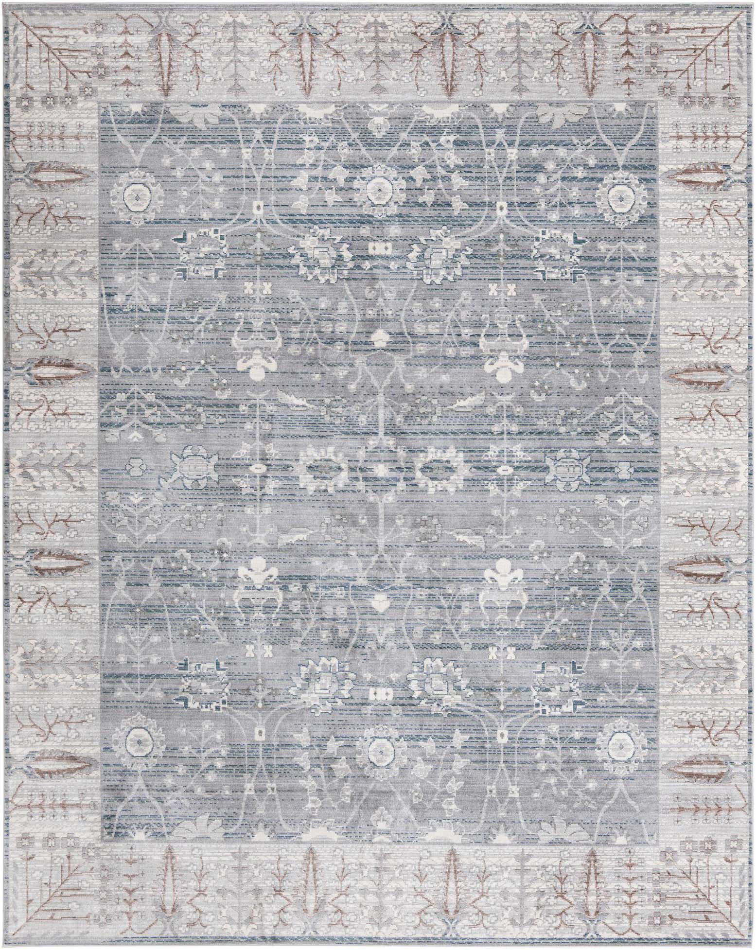 235cm x 305cm Azul aguamarina Alfombra