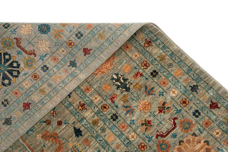 Detail image of 8' 11 x 12' Hand Knotted Ariana Rug