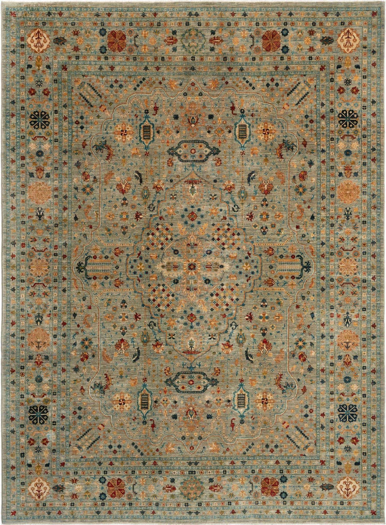 8' 11 x 12' Hand Knotted Ariana Rug
