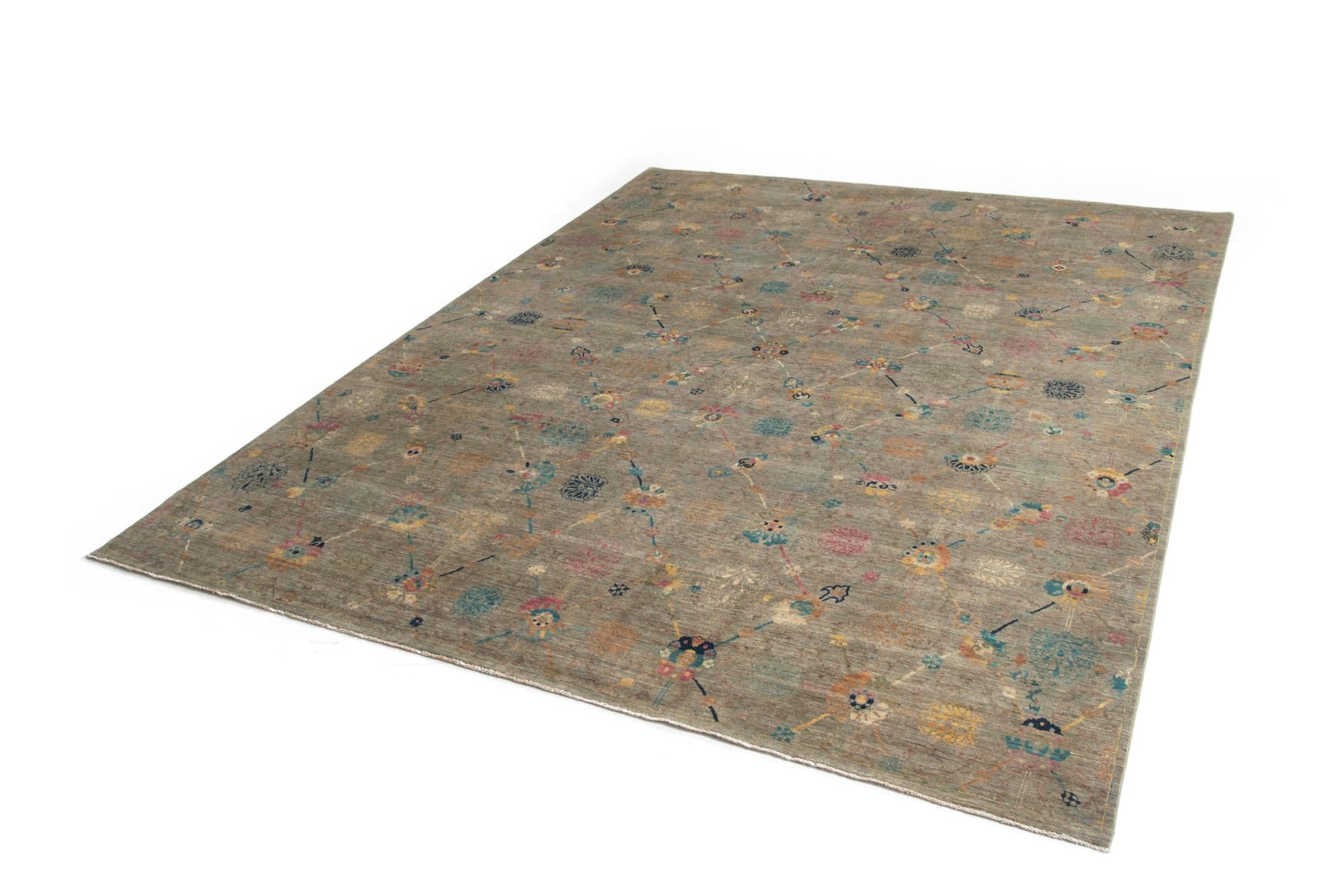 9' 3 x 11' 9 Hand Knotted Ariana Rug