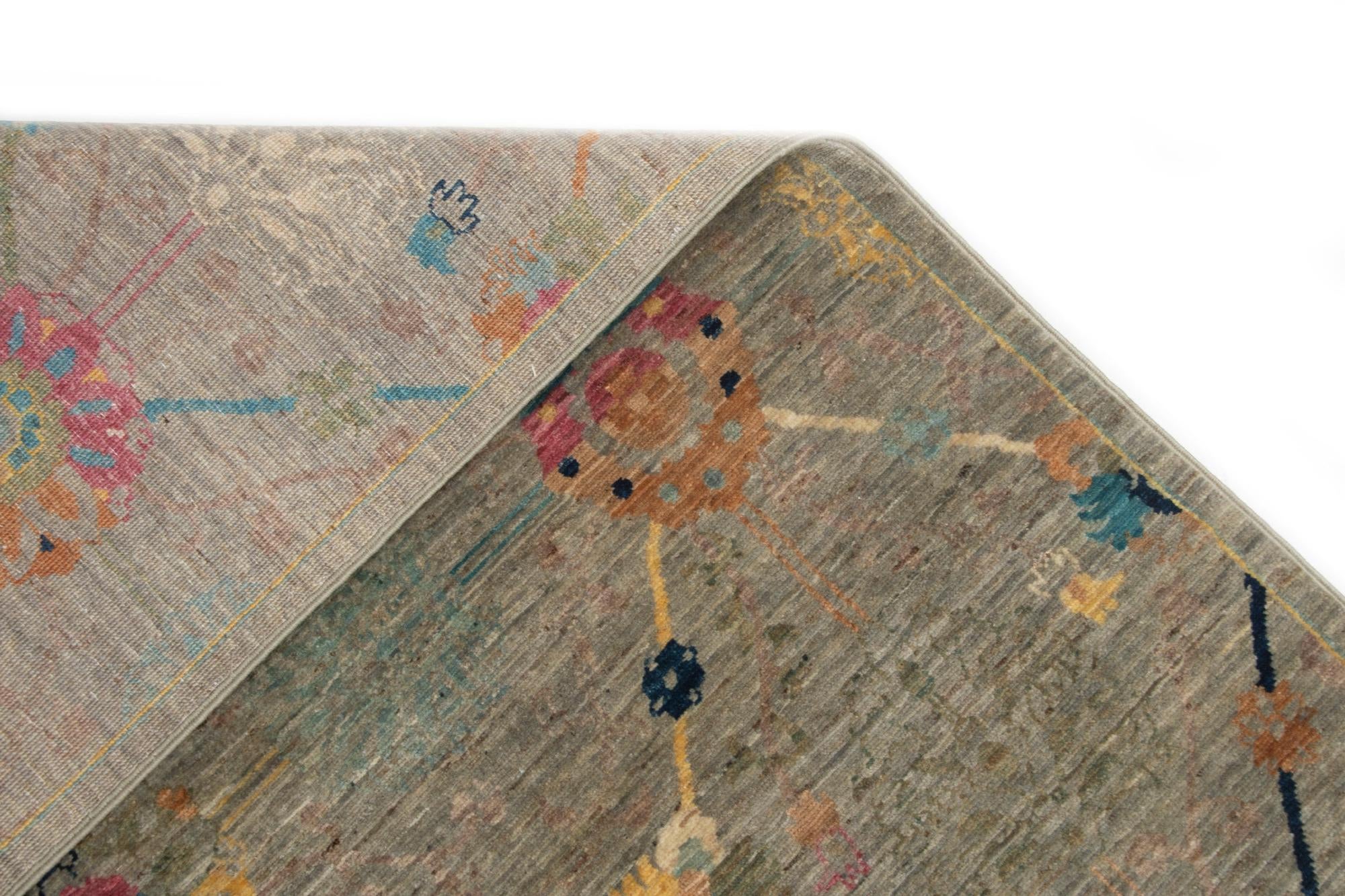 9' 3 x 11' 9 Hand Knotted Ariana Rug