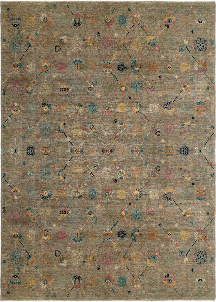 9' 3 x 11' 9 Hand Knotted Ariana Rug