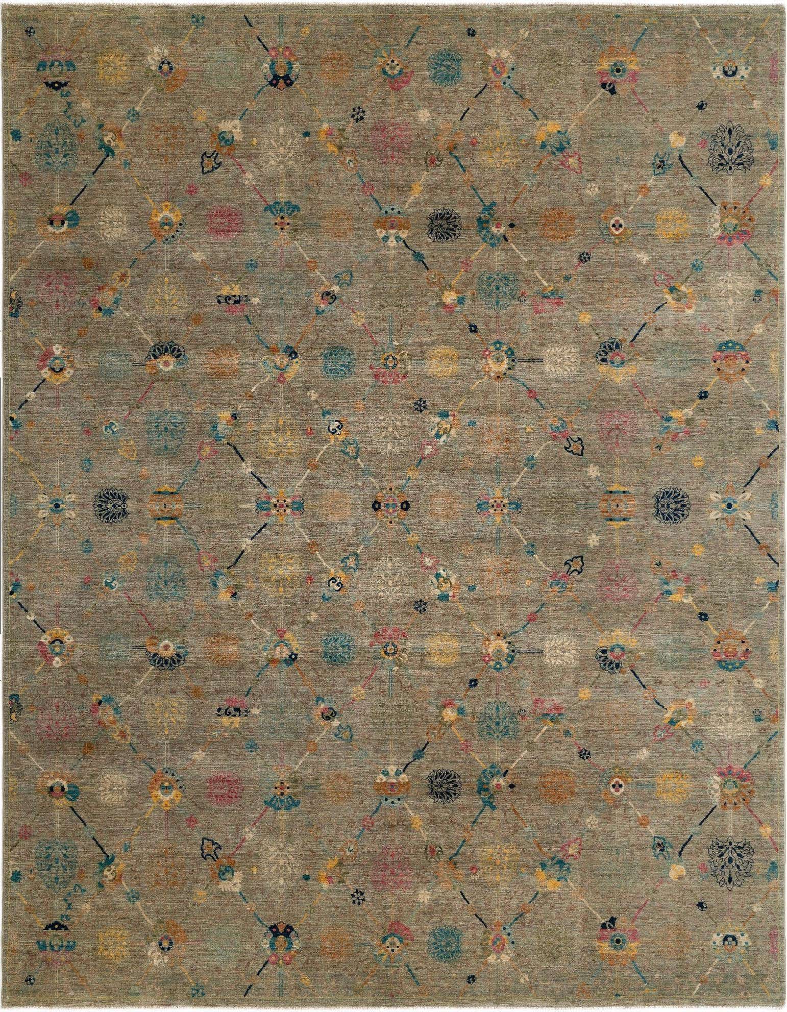 9' 3 x 11' 9 Hand Knotted Ariana Rug