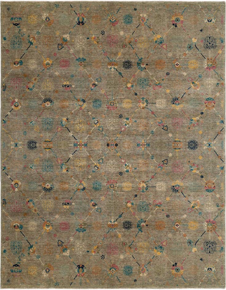 Detail image of 9' 3 x 11' 9 Hand Knotted Ariana Rug