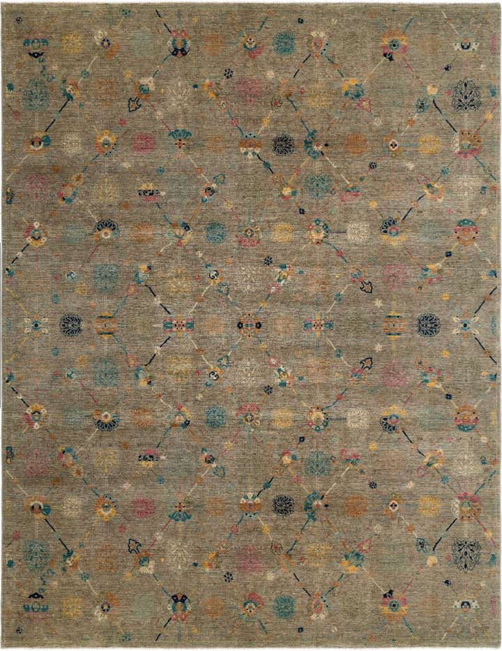 9' 3 x 11' 9 Hand Knotted Ariana Rug
