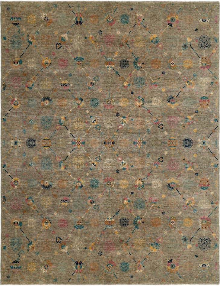 Detail image of 9' 3 x 11' 9 Hand Knotted Ariana Rug