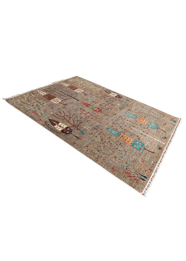 5' 8 x 7' 7 Hand Knotted Ariana Ziegler Rug