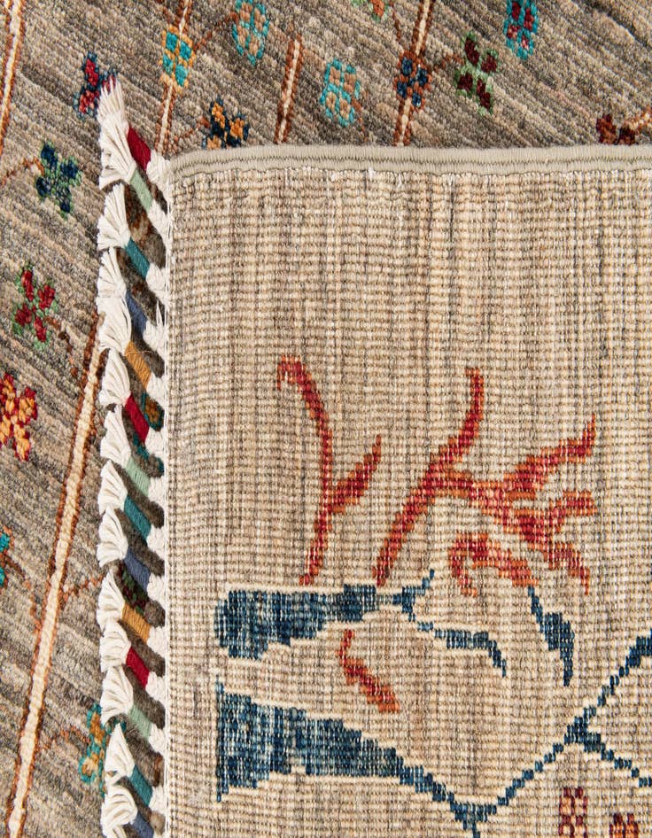 Detail image of 5' 8 x 7' 7 Hand Knotted Ariana Ziegler Rug