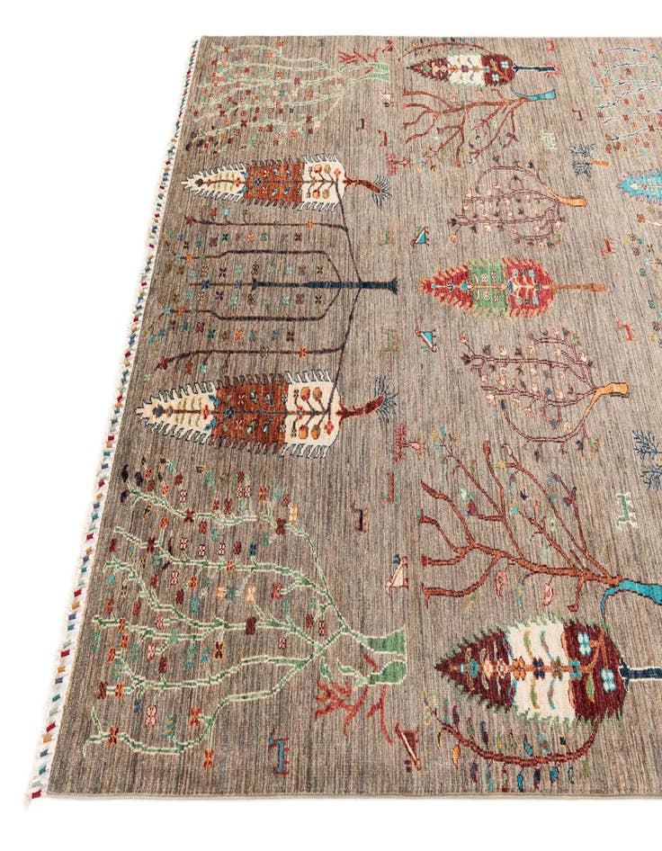 Detail image of 5' 8 x 7' 7 Hand Knotted Ariana Ziegler Rug