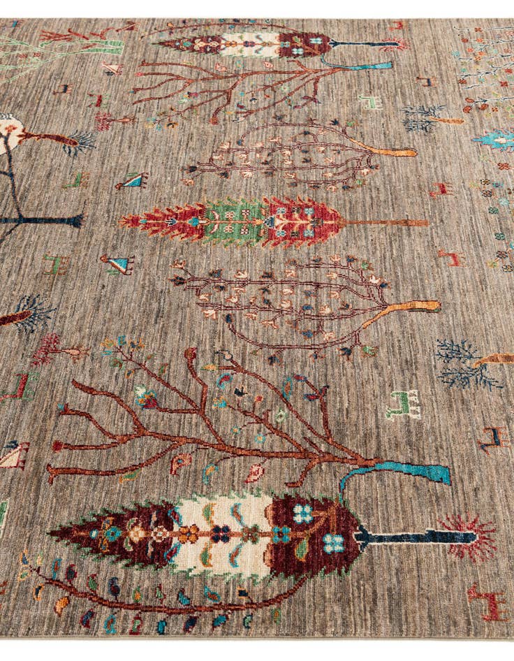 Detail image of 5' 8 x 7' 7 Hand Knotted Ariana Ziegler Rug