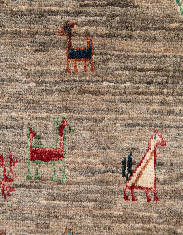 Detail image of 5' 8 x 7' 7 Hand Knotted Ariana Ziegler Rug