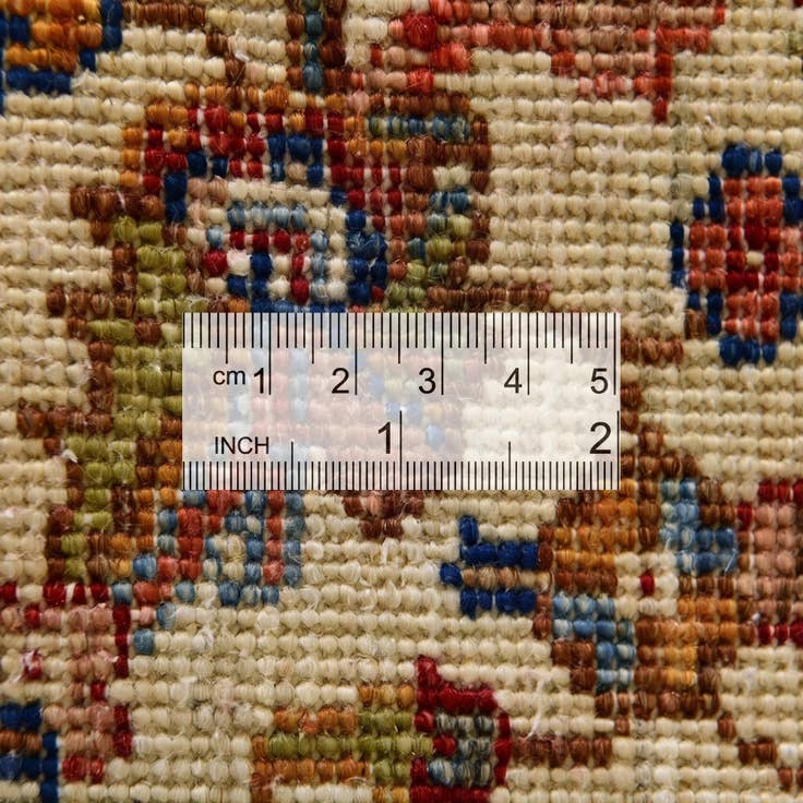 Detail image of 4' 1 x 6' 1 Hand Knotted Ariana Ziegler Rug