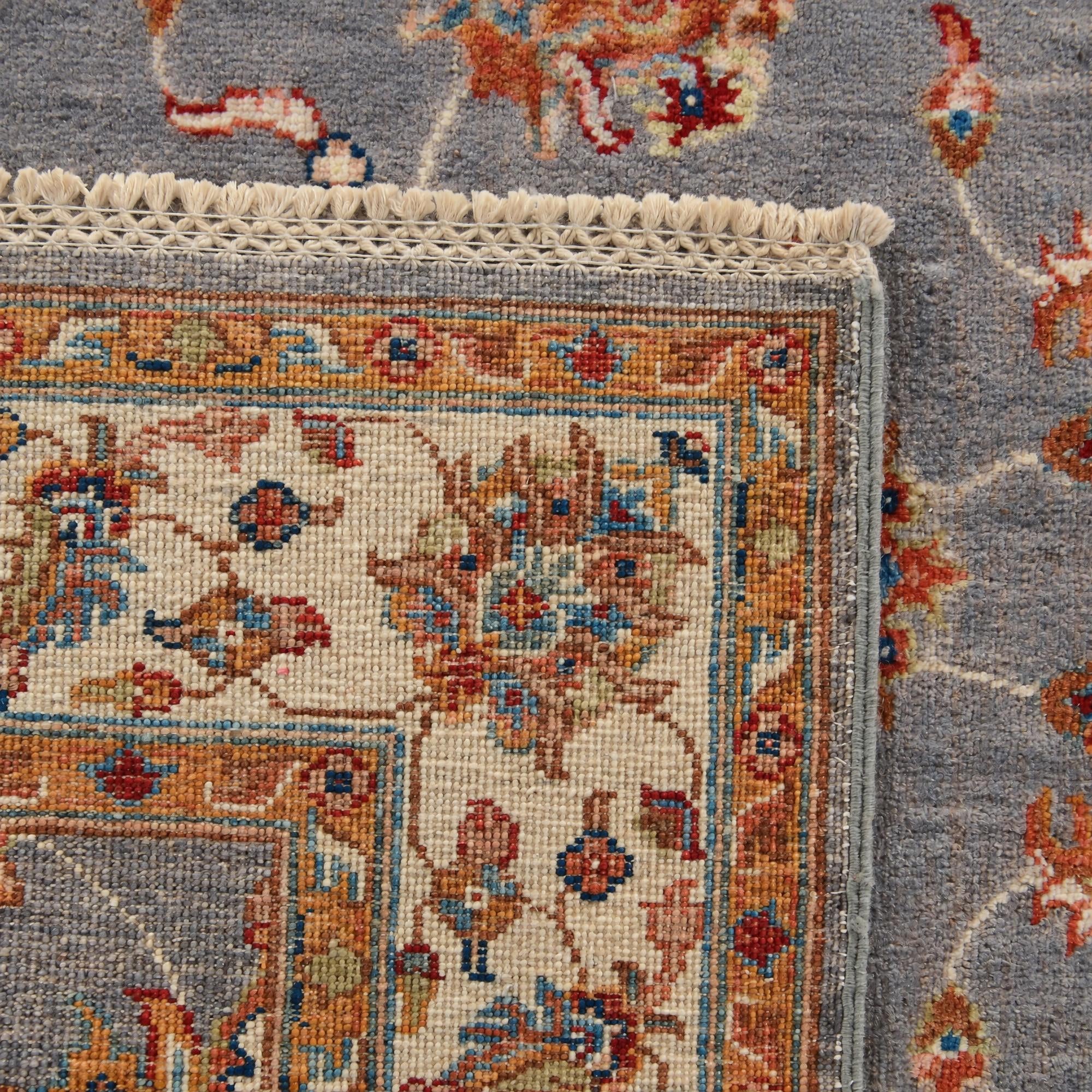 125cm x 185cm Hand Knotted Ariana Ziegler Rug