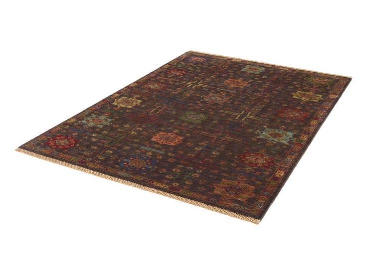 Detail image of 4' x 6' Hand Knotted Ariana Ziegler Rug