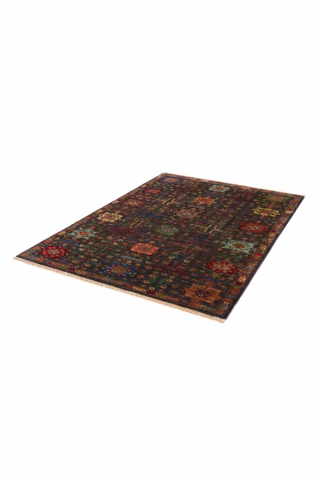 Detail image of 4' x 6' Hand Knotted Ariana Ziegler Rug