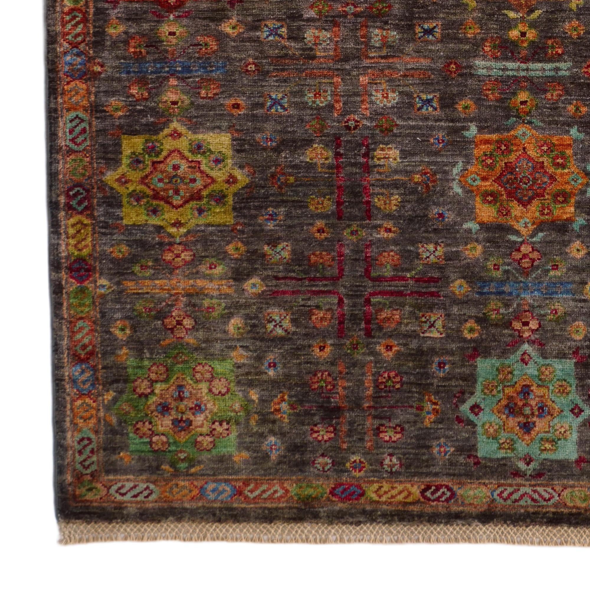 4' x 6' Hand Knotted Ariana Ziegler Rug