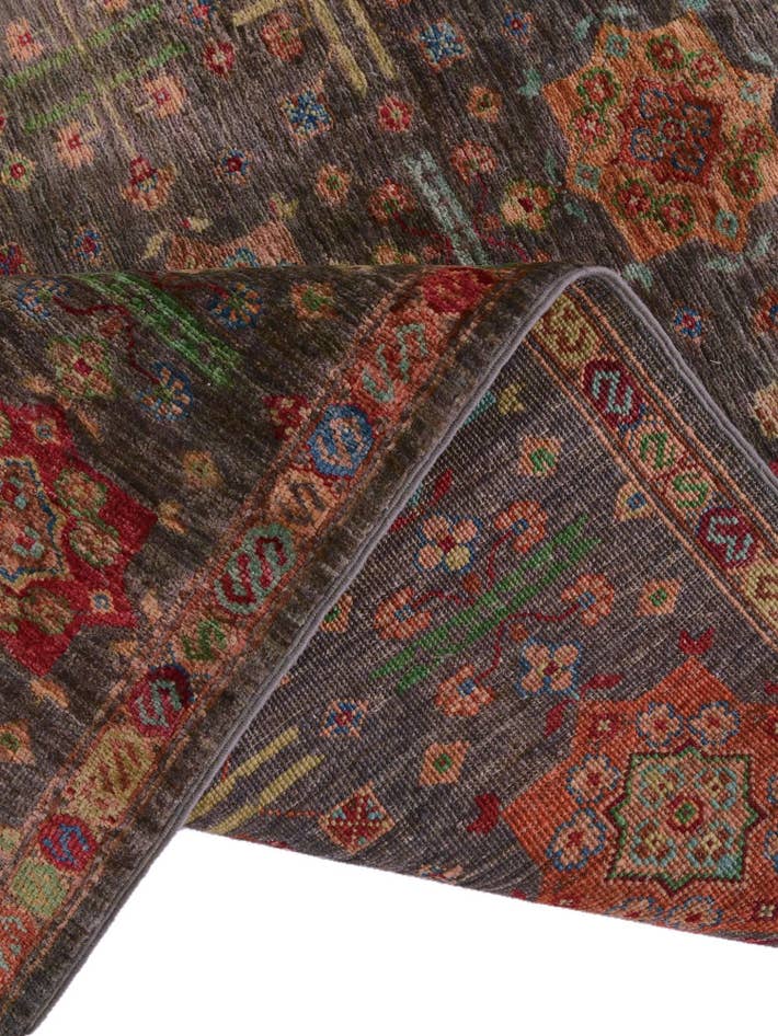 Detail image of 4' x 6' Hand Knotted Ariana Ziegler Rug