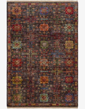 4' x 6' Hand Knotted Ariana Ziegler Rug