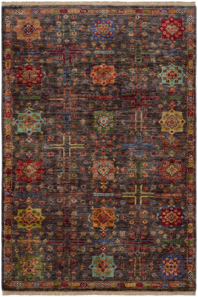 Detail image of 4' x 6' Hand Knotted Ariana Ziegler Rug