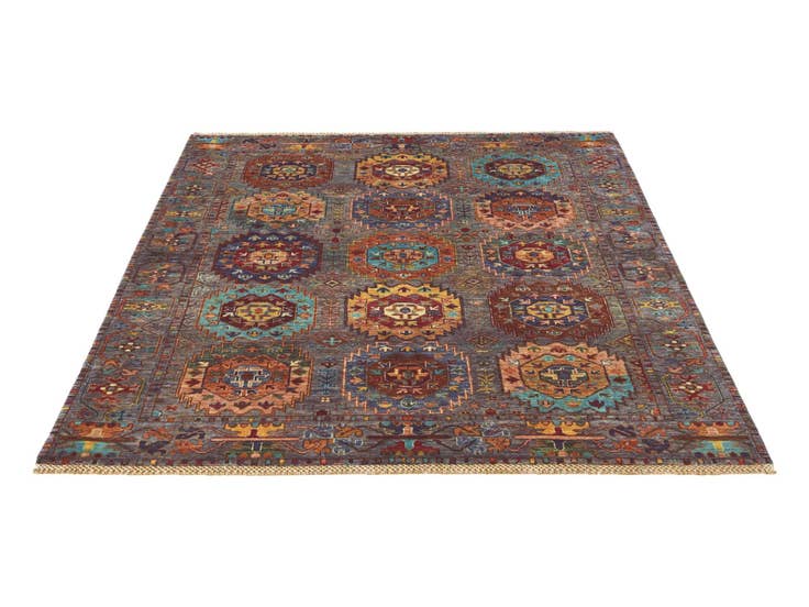 Detail image of 5' 2 x 6' 9 Hand Knotted Ariana Ziegler Rug