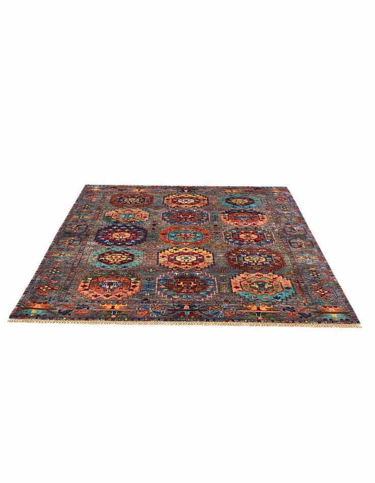 Detail image of 5' 2 x 6' 9 Hand Knotted Ariana Ziegler Rug
