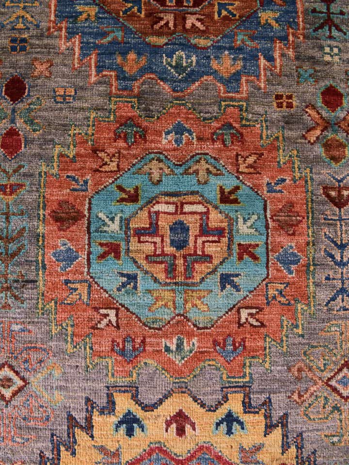 5' 2 x 6' 9 Hand Knotted Ariana Ziegler Rug