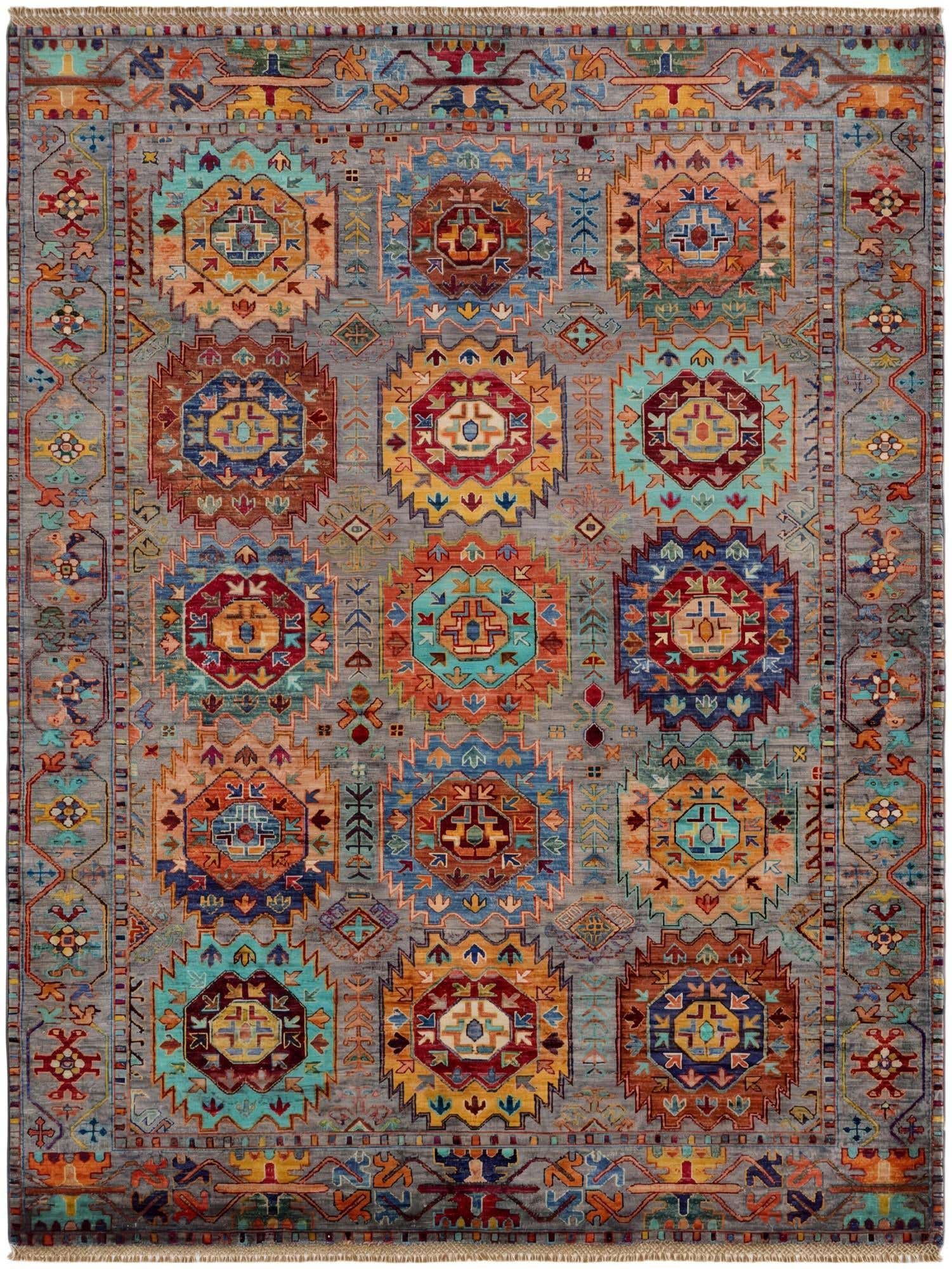 5' 2 x 6' 9 Hand Knotted Ariana Ziegler Rug