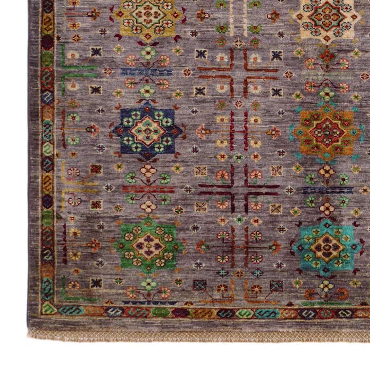 4' 11 x 6' 7 Hand Knotted Ariana Ziegler Rug