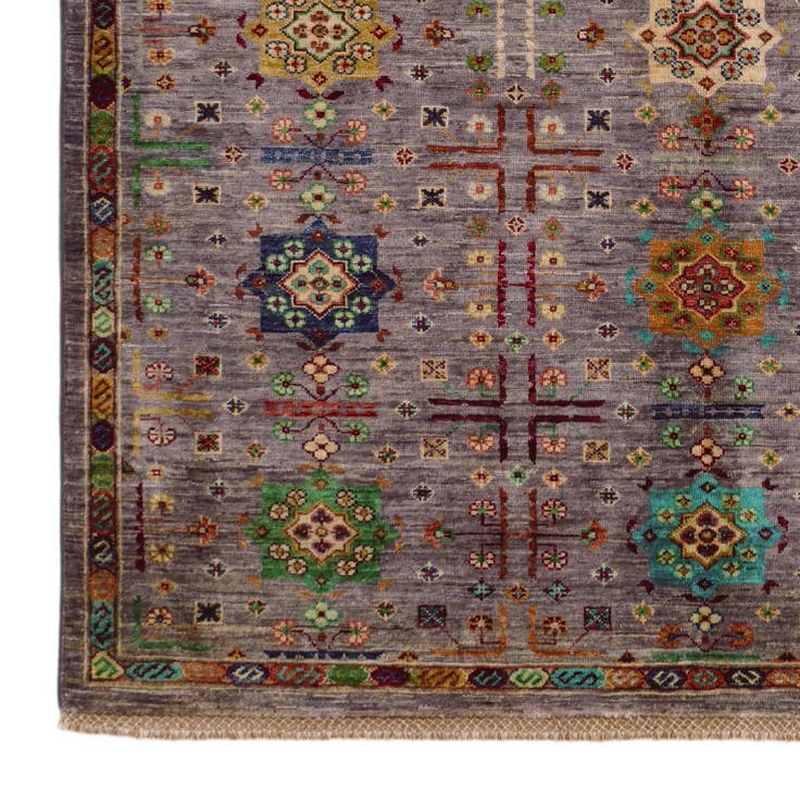 Detail image of 4' 11 x 6' 7 Hand Knotted Ariana Ziegler Rug