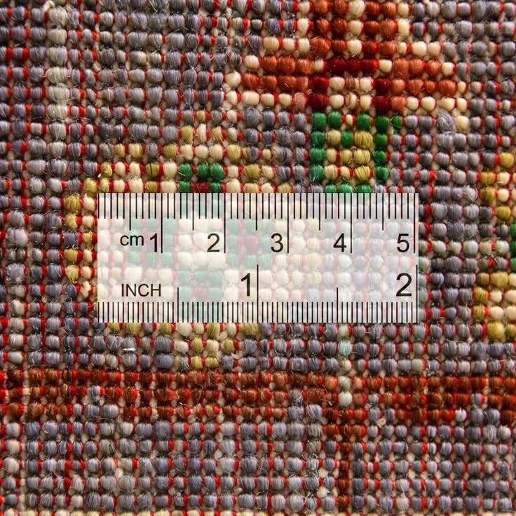 Detail image of 4' 11 x 6' 7 Hand Knotted Ariana Ziegler Rug
