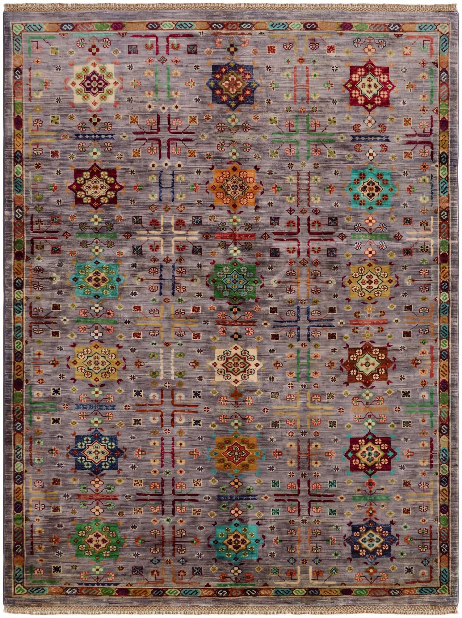 4' 11 x 6' 7 Hand Knotted Ariana Ziegler Rug