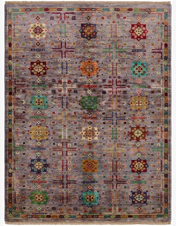 4' 11 x 6' 7 Hand Knotted Ariana Ziegler Rug