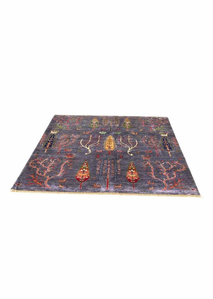 5' 2 x 6' 6 Hand Knotted Ariana Ziegler Rug