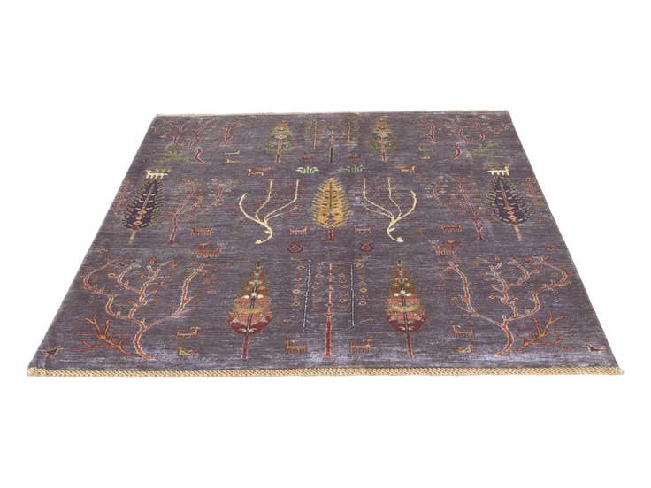 Detail image of 5' 2 x 6' 6 Hand Knotted Ariana Ziegler Rug
