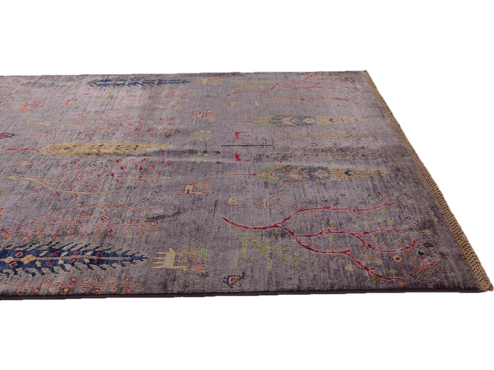 5' 2 x 6' 6 Hand Knotted Ariana Ziegler Rug
