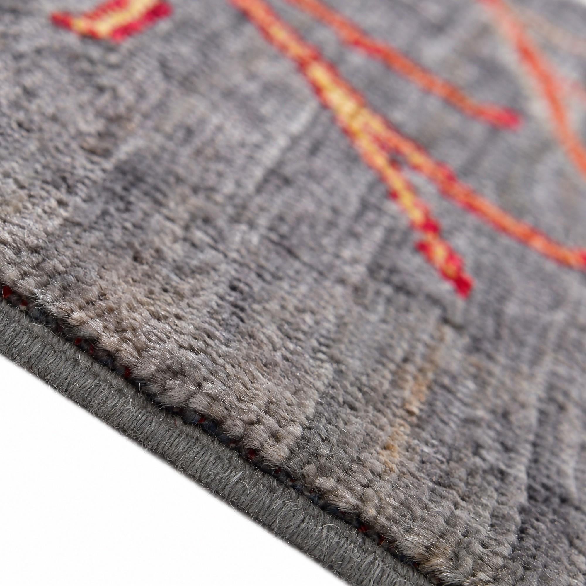 155cm x 195cm Hand Knotted Ariana Ziegler Rug