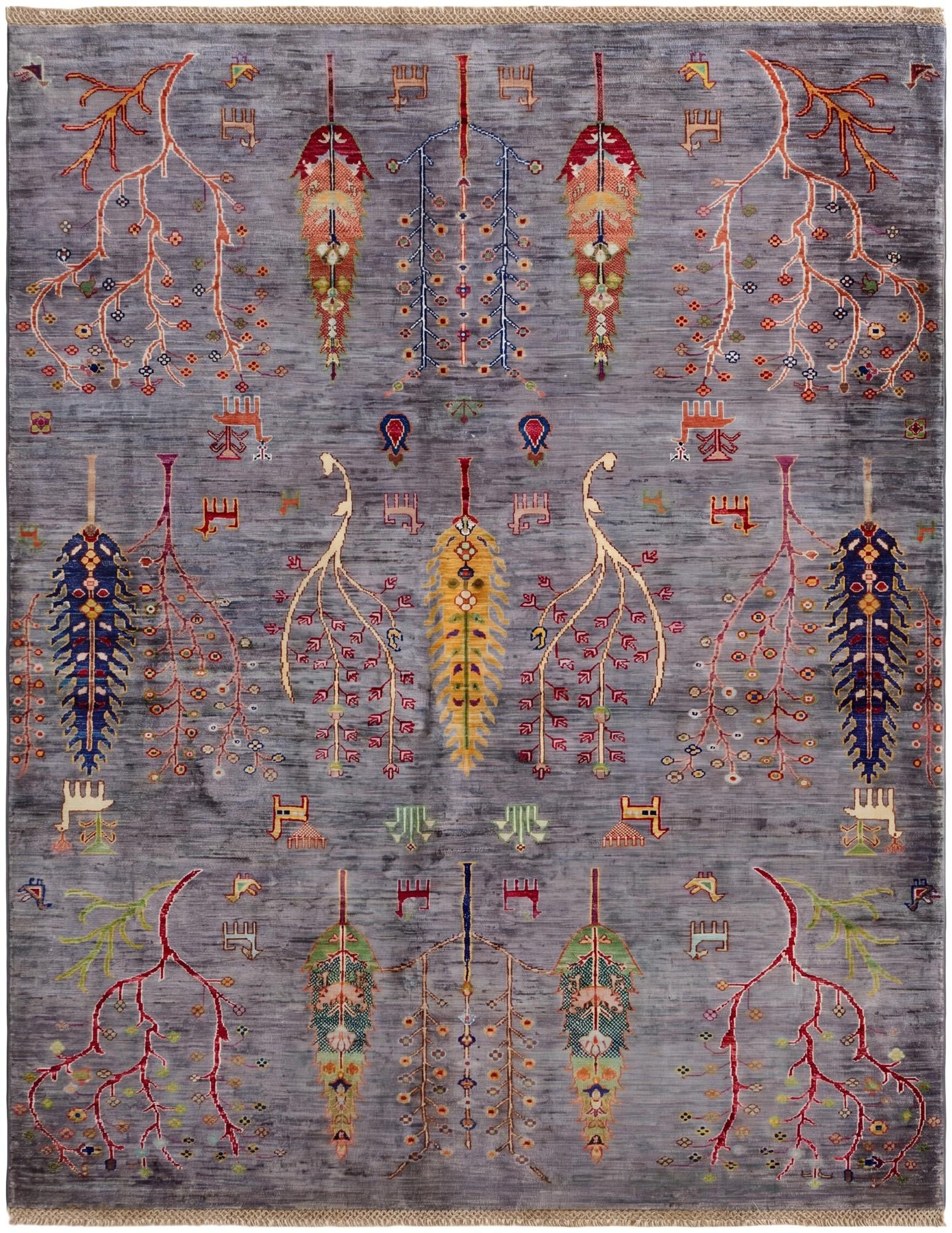 5' 2 x 6' 6 Hand Knotted Ariana Ziegler Rug