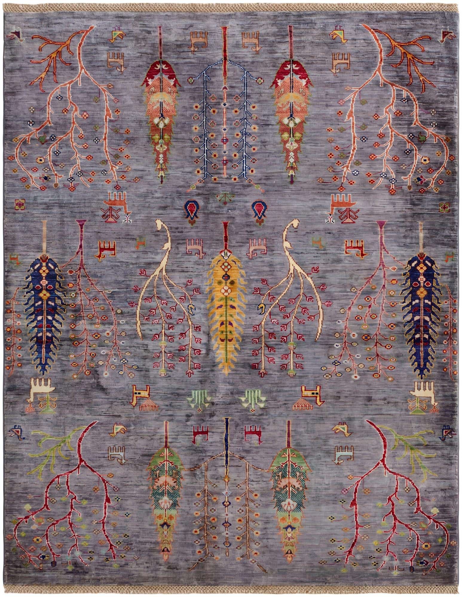 5' 2 x 6' 6 Hand Knotted Ariana Ziegler Rug