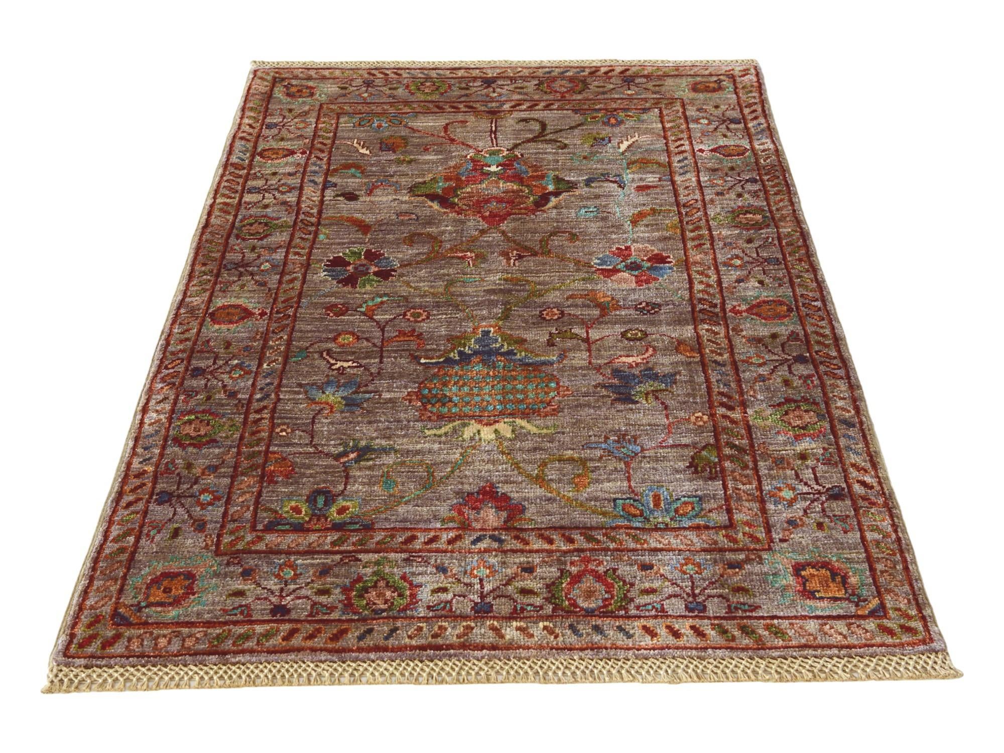 2' 8 x 4' 1 Hand Knotted Ariana Ziegler Rug