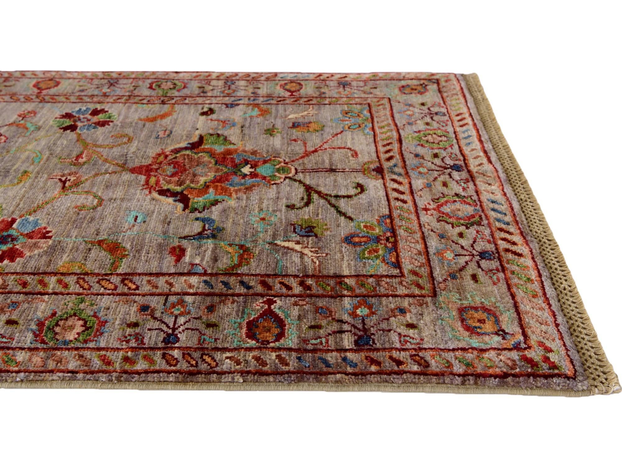 2' 8 x 4' 1 Hand Knotted Ariana Ziegler Rug