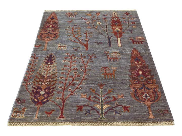 2' 9 x 4' 6 Hand Knotted Ariana Ziegler Rug