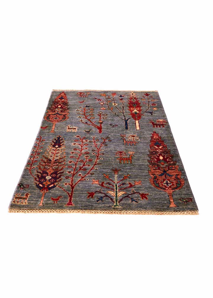 2' 9 x 4' 6 Hand Knotted Ariana Ziegler Rug