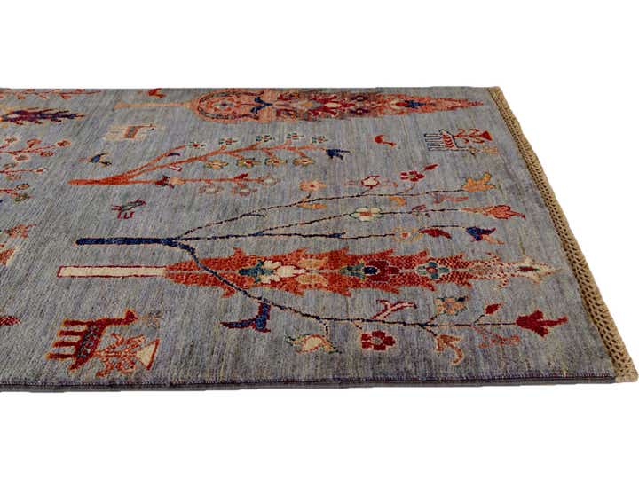 2' 9 x 4' 6 Hand Knotted Ariana Ziegler Rug