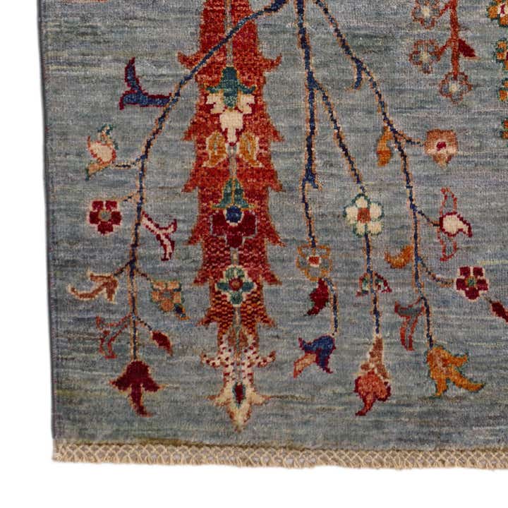 2' 9 x 4' 6 Hand Knotted Ariana Ziegler Rug
