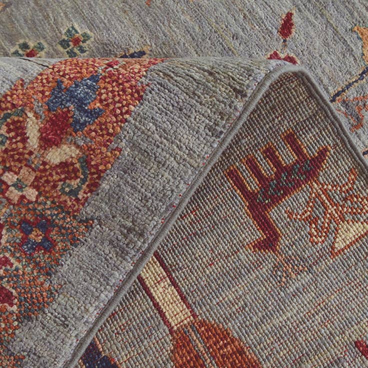 Detail image of 2' 9 x 4' 6 Hand Knotted Ariana Ziegler Rug