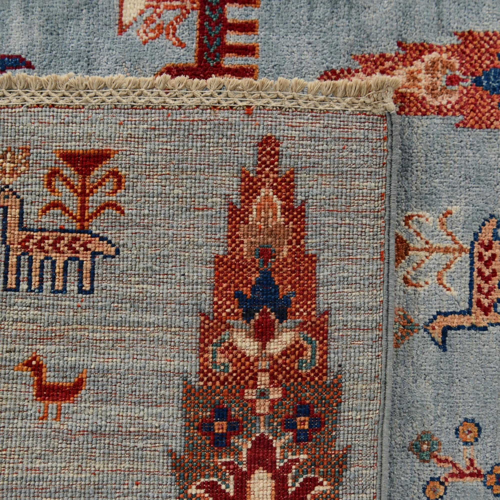 85cm x 135cm Noué main Ariana Ziegler Tapis