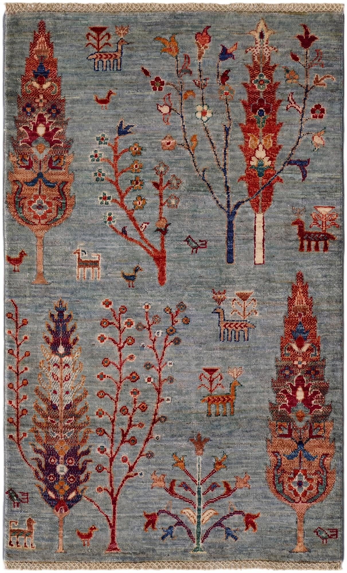 2' 9 x 4' 6 Hand Knotted Ariana Ziegler Rug